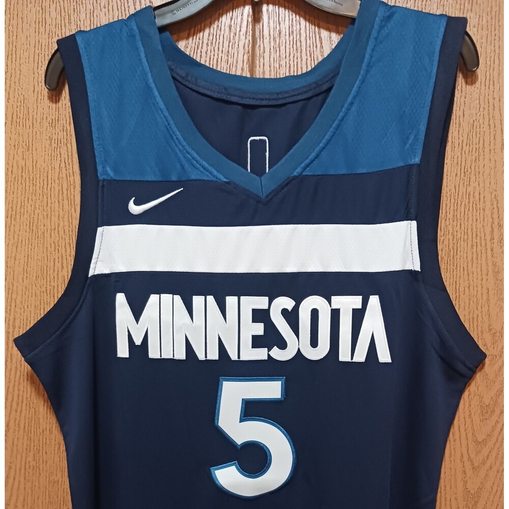 Anthony Edwards (Nike)-(Minnesota)-(Blue)-(Jersey)-(New Condition)-(Size:L)-$95 - Picture 3 of 12